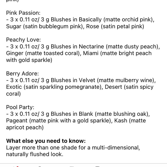 Pool Party Trio Blush with Box 💗 - Picture 12 of 12